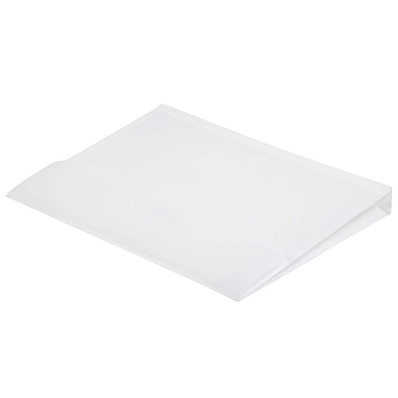 JAM PAPER Plastic Expansion Envelopes with Hook & Loop Closure - Letter Booklet - 9 3/4 x 13 with 1 Inch Expansion - White - 12/Pack - Image 4